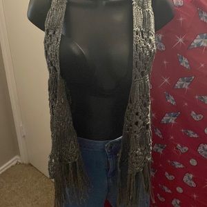 Day trip knitted vest